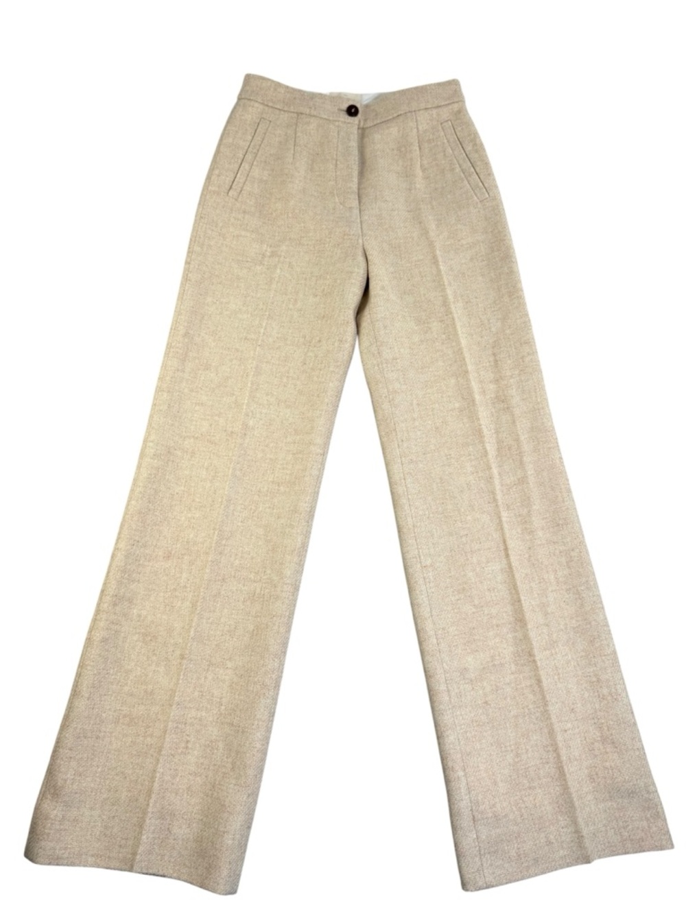 Sezane Martin Virgin Wool Trousers - Picture 3 of 11